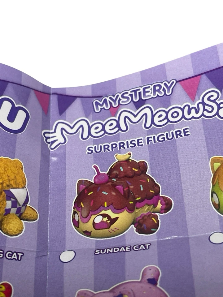 Figura de gato Aphmau MeeMeows Litter 6 golosinas de carnaval - plátano sumergido en chocolate Foto 2 de 4