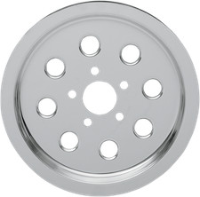 Drag Specialties Chrome Outer Rear Pulley Insert 1201-0540