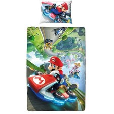 Super Mario Racing Kart Reversible Duvet Set (TC621)