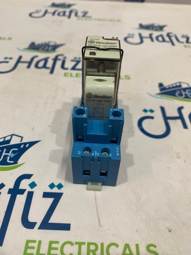 FINDER 56.32.8.120.0000 RELAIS 12A 120V 8 POLIG MIT FINDER 96.72 STECKDOSE BASIS SET 2 - Bild 2 von 7