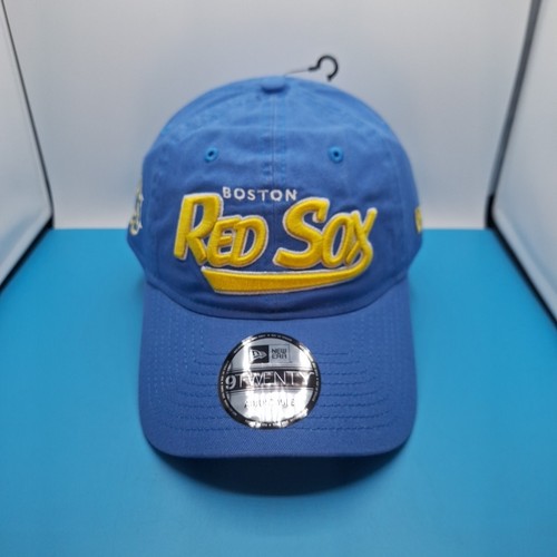 Boston Red Sox New Era 9TWENTY Adjustable Hat Cap Blue MLB City Connect Cotton