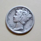 1920 D Mercury Dime with Fine Details