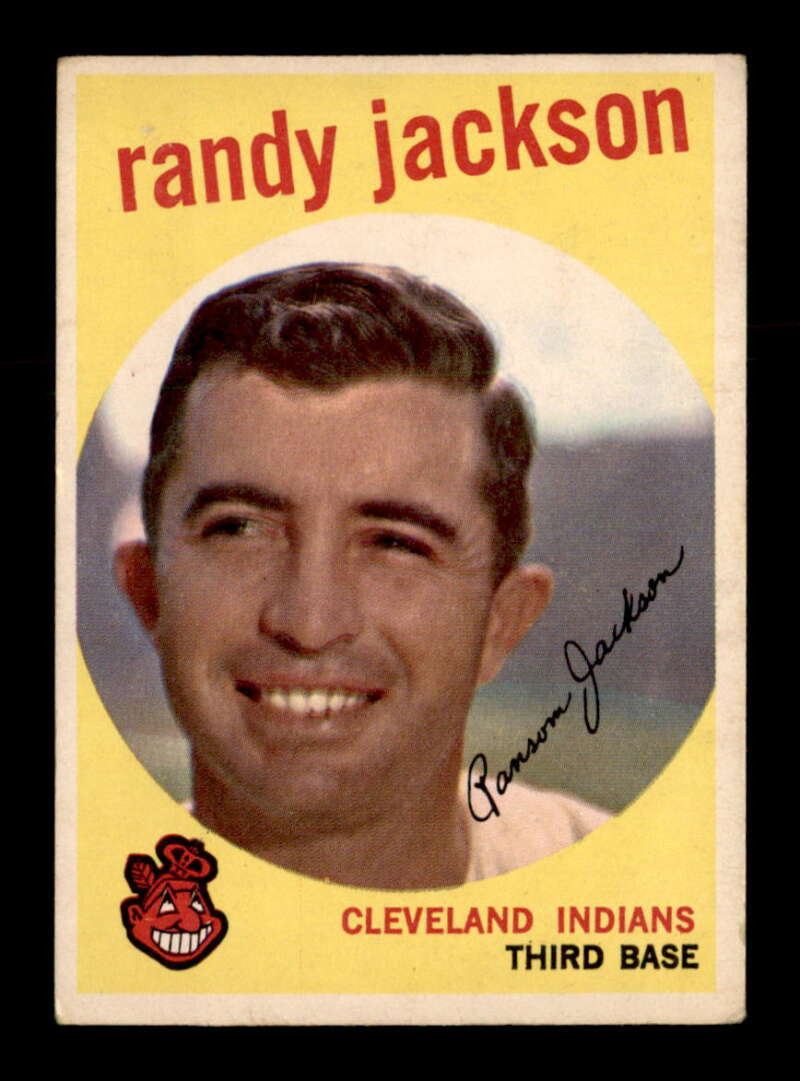 1959 Topps #394 Randy Jackson  VG/VGEX X2834434