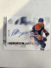 PHIL KEMP 2024-25 UD SP AUTHENTIC FUTURE WATCH RC AUTO #/599 #115