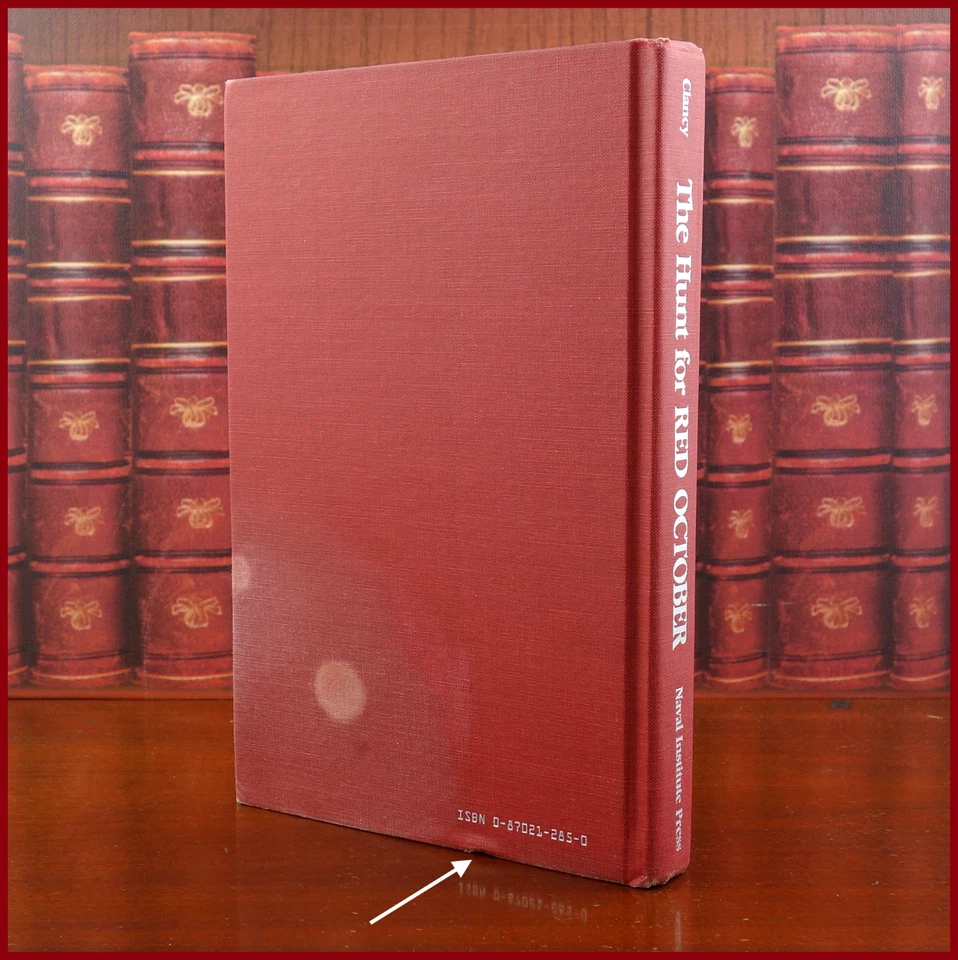 THE HUNT FOR RED OCTOBER, Clancy, 1ST EDITION & PRINT, Naval Inst Press, 1984 — 第 4/4 张图片