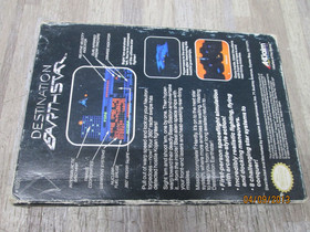 Nintendo NES Destination Earthstar 1990 Video Game Good Condition - ZX