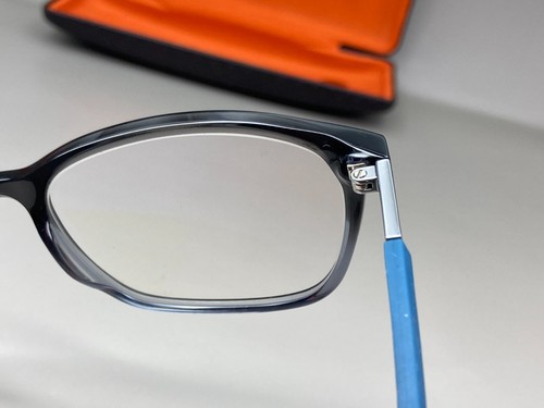 Cole Haan Eyeglasses Frame CH5030 016 Smoke Gradient Blue 53-17-135 W/ Case - Picture 12 of 18