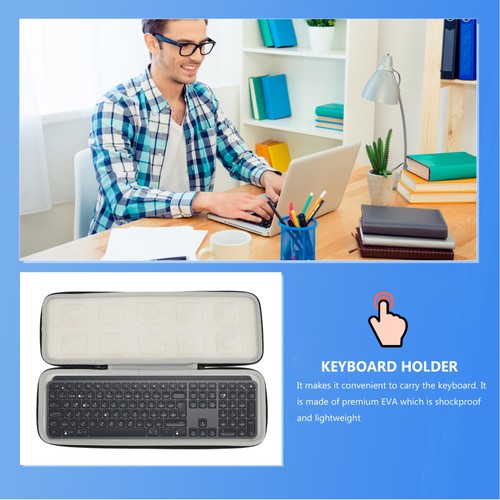 Keyboard Case Portable Keyboard Pouch Keyboard Storage Case Keyboard Holder - Afbeelding 12 van 12