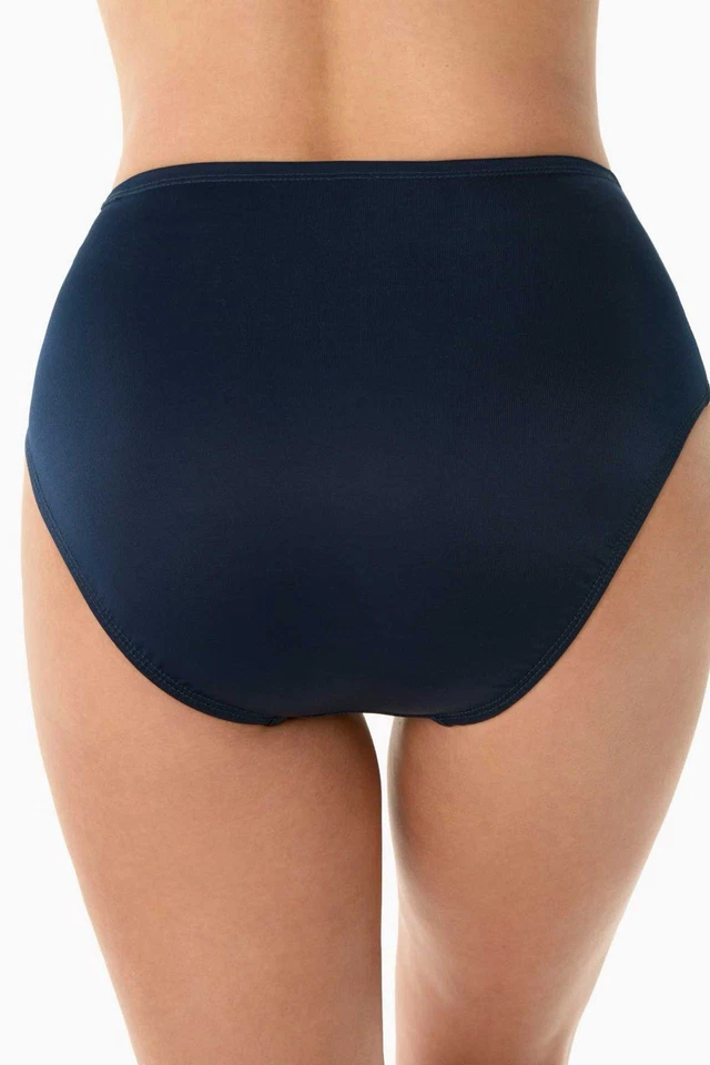 Pantalón básico Miraclesuit pantalones de bikini de natación talla 16 azul medianoche modesto nuevo con etiquetas nuevo Foto 3 de 4