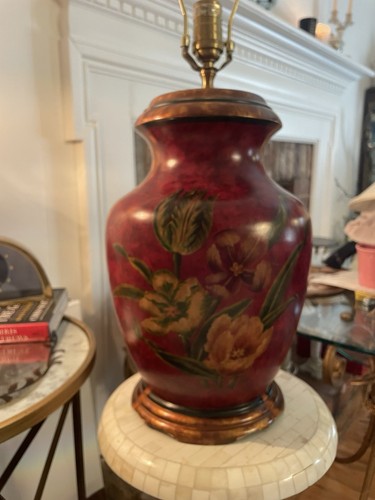 HEAVY HEAVY WILDWOOD Table Lamp Red Gold Green Brown - Bild 15 von 18