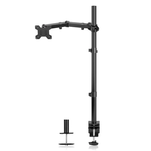 Suptek Single Monitor Mount for 13"-33" Screens Monitor Arm Clamp Tilt Swivel