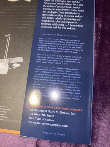 BEYOND "A SOLAR SYSTEM VOYAGE" by Micheal Benson hardcover book W DJ - Picture 3 of 6