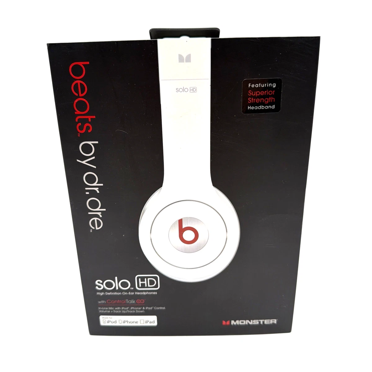 新品未開封 beats solo HD Beats By Dre Solo Hd White for sale - eBay