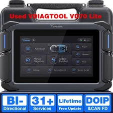 VDIAGTOOL Used VD70 Lite All System Diagnostic OBD2 Scan Bidirectional Tool FCA