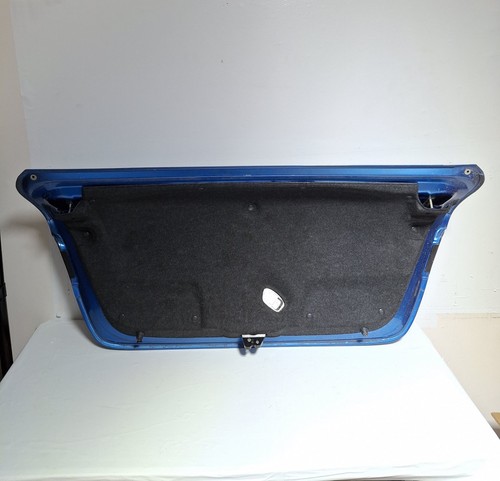 2016-2020 Toyota Yaris Scion iA Deck-Lid Trunk Assembly w/ Camera BLUE METALLIC - Picture 2 of 15