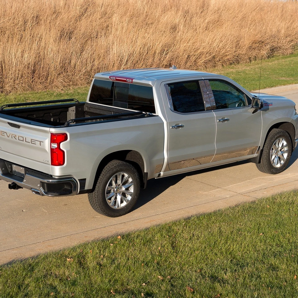 For Chevy Silverado 1500 19-24 Putco 3751243 PRO Polished Rocker Panel Covers - Изображение 4 из 4