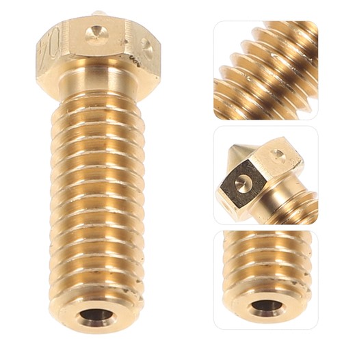 Messing 3D-Drucker-Düsen-Ersatz, 0,4 mm spitze Düse, Extruder-Düse, - Photo 4/12
