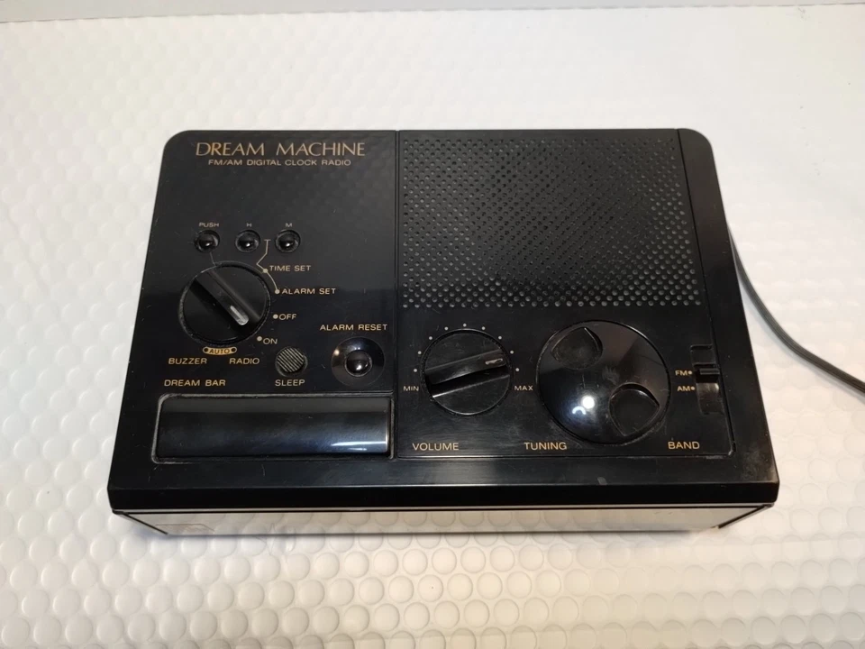 Radio reloj digital FM/AM Sony Dream Machine vintage Foto 2 de 4