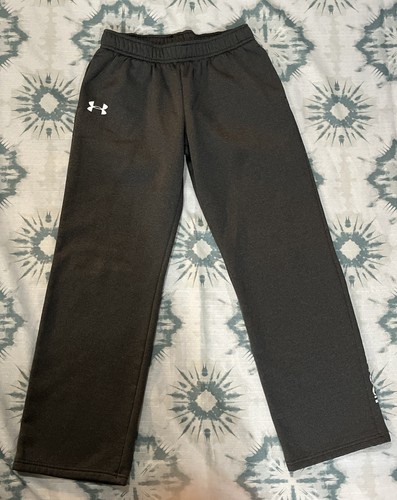 Under Armour H-Storm Sweatpants Youth Boys Large Black Loose Fit - Picture 1 of 6