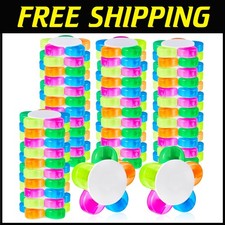 Flower Shape Watercolor Highlighter Pens - Pack of 48