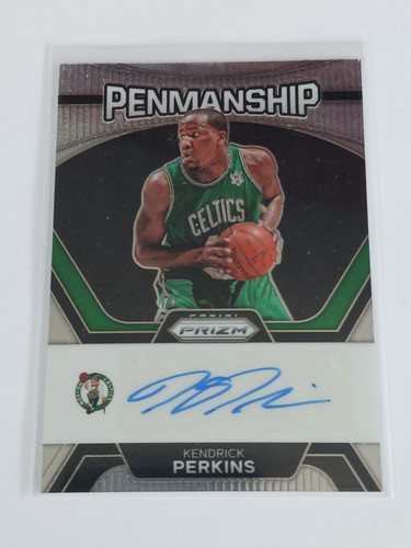 2023-24 Panini Prizm Kendrick Perkins Penmanship Signature #PNM-KEN PERK AUTO! - Picture 1 of 2