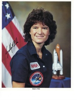 Sally K. Ride Autographed 8x10 Color Photo