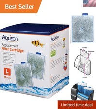Replacement Filter Cartridges Large - 12 Pack  25 More Activated Carbon