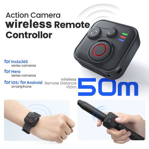 User Friendly Wireless Remote Control for Action Cameras with 50M Range - Zdjęcie 15 z 18