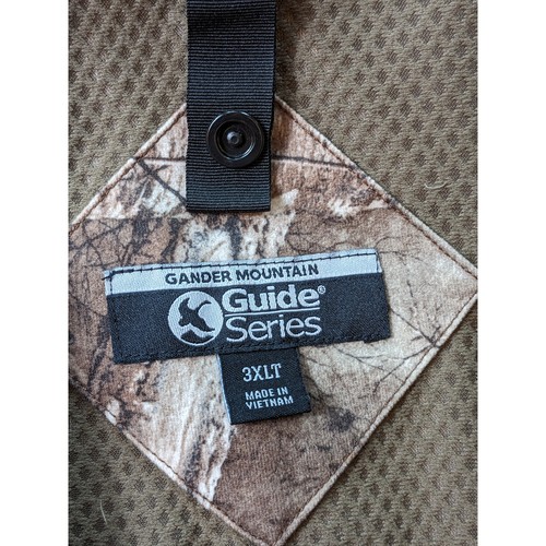 Chaqueta Gander Mountain Guide Series Tech H2O para Hombres 3XLT Camuflaje Caza Realtree - Imagen 2 de 24
