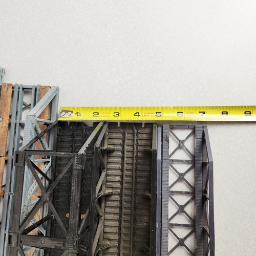 HO Scale Single Track Train Truss Bridge Lot of 6 Bachmann Life-Like Vintage - Picture 9 of 15