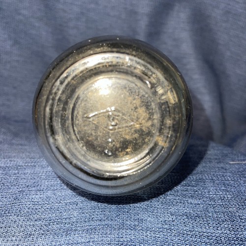 Vintage Glass Citrate Of Magnesia Embossed Bottle ornate Banner design - Picture 4 of 5