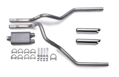 Chevy GMC 1500 Truck 88-95 2.5/" Dual Truck Exhaust Kits Flowmaster 40 Series