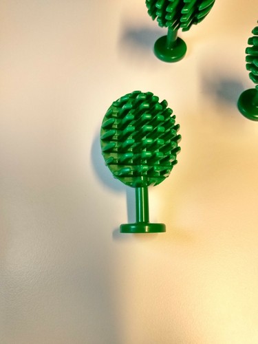 Lego Round Tree Fruit Tree #3470 — 3 Pieces - Picture 2 of 3