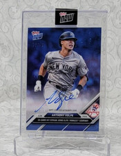 2024 Topps Now Anthony Volpe 20 Game Hit Streak Auto Blue /49 Yankees 240B
