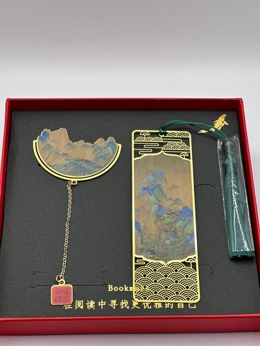 Metal Bookmark Set Classic Chinese Style Beautiful Art Gift Souvenir Famous UK - Picture 2 of 7