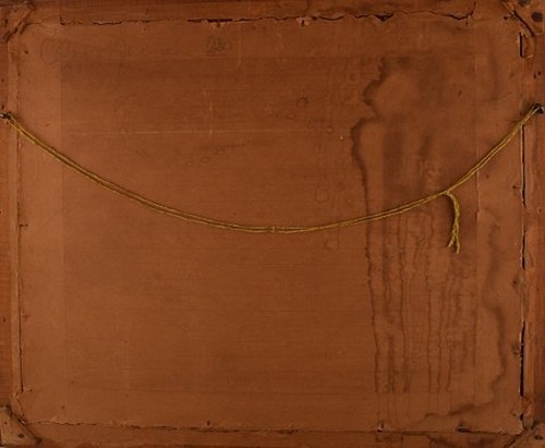 Mogens Vantore: Paesaggio da Parigi. Pastello, matita e acquerello su carta. - Foto 7 di 7