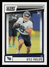 2022 Score #393 Kyle Philips RC Rookie Tennessee Titans Football Card