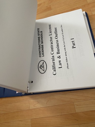 Contractors State License School Services Transfer + Study Manual  - Picture 8 of 12