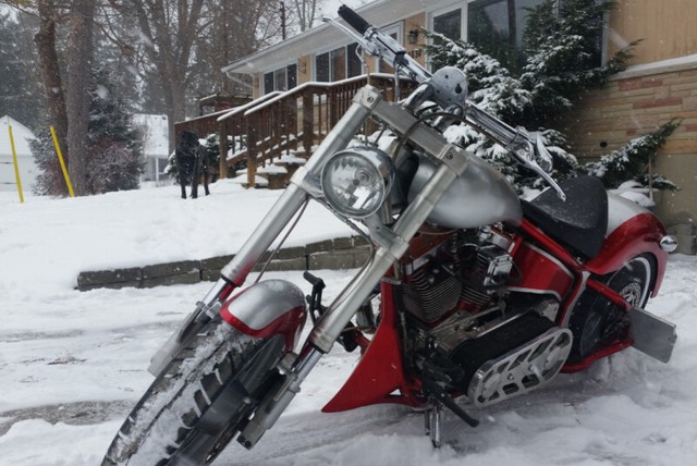 Harley Davidson Pro Street Softail custom 113" rocket in Street, Cruisers & Choppers in Sarnia - Image 2