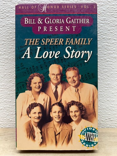 Vtg 1994 Gaither Video Series Present The Speer Family A Love Story VHS Vol. 2