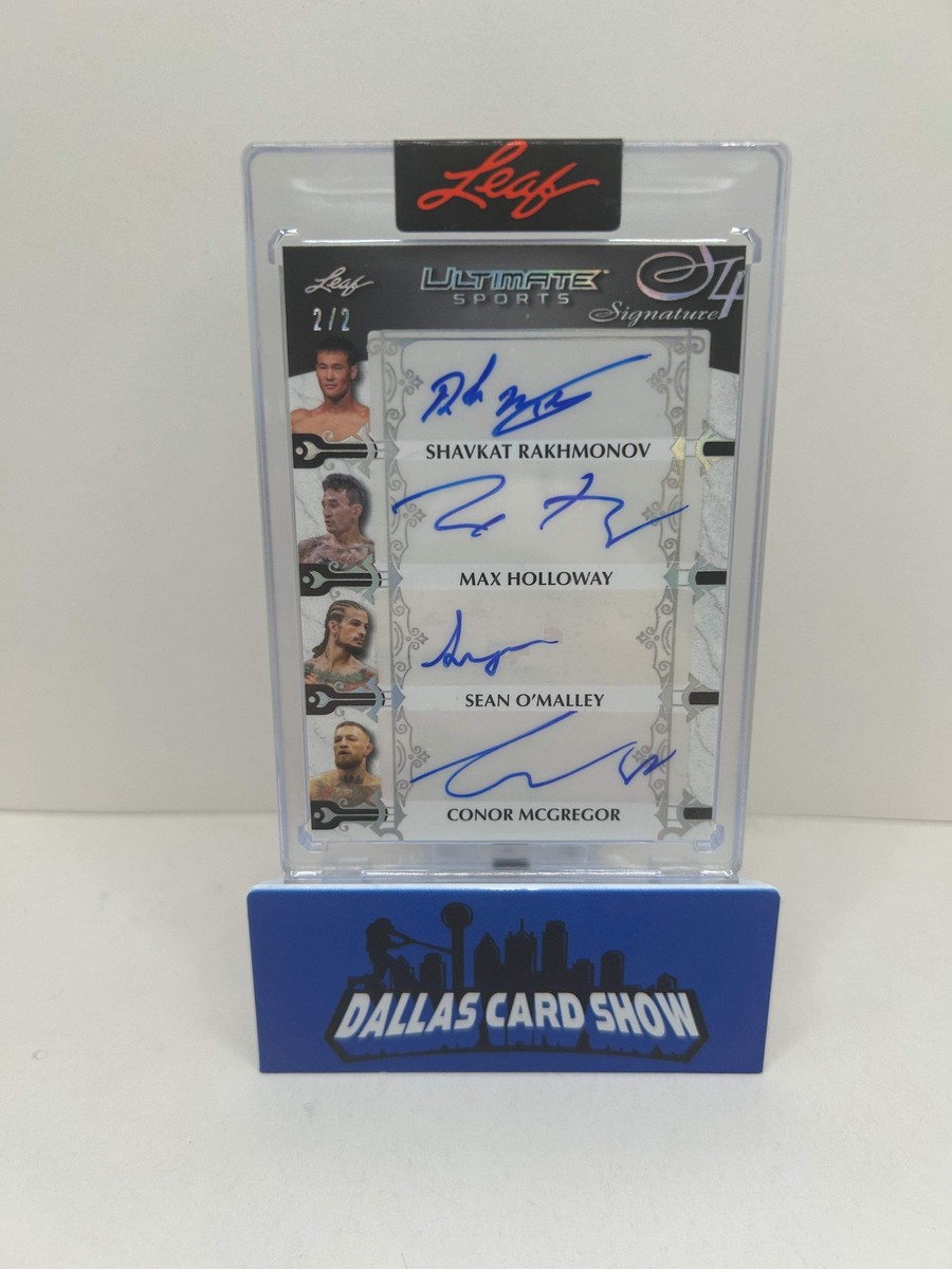 2024 Leaf Ultimate Sports McGregor/O'Malley/Rakhmonov/Max Holloway