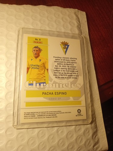 /10 La Liga Gold Pacha Espino 07/10 - Bild 4 von 4