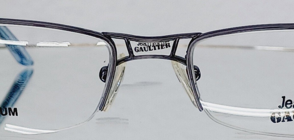 JEAN PAUL GAULTIER eyeglasses VJP028 COL K84 titanium NEW