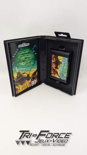 Space Invaders '91 Sega Genesis SG CIB Complete Authentic tested Free shipping - Bild 2 von 4