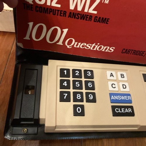 VTG 1981 Quiz Wiz Challenger Coloco Electronic Game READ - Picture 10 of 24