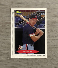 1991 Classic Best Baseball | Jim Thome RC | #195 | Canton-Akron Indians