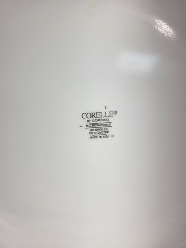 CORELLE ROSEMARIE Pattern Dinner PLATES Set of 4, 10.25" Discontinued - Picture 7 of 8