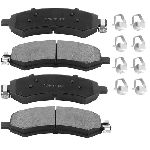 For Ram 1500 Dakota Durango Raider Front Ceramic Brake Pads 5.7L 4.7L 3.7L, 3.6L - Imagen 1 de 9