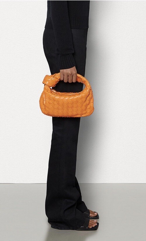 Bottega mini jodie orange Clearance