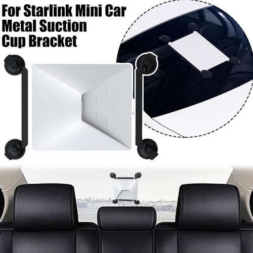 do Starlink Mini Samochód Metalowy stojak na przyssawkę K8J9 J4M1 Y1X3 W7W5 D7W8 I1L8 J6R9